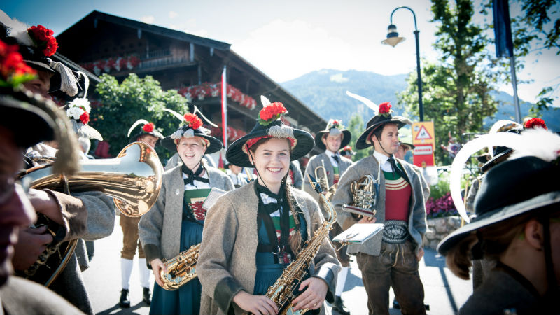 Bundesmusikkapelle_Alpbach, Puiu_Naderer, Congress Centrum Alpbach, Tirol, Österreich